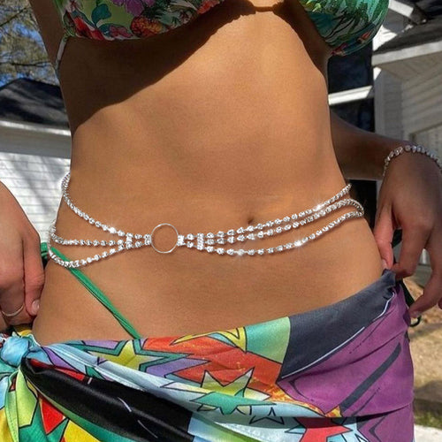 Circle Multilayer Waist Versatile Beach Body Chain – Outdoor Gifts — 1