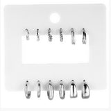 Creative Fashionable Golden Twist Earrings Suit – Thoughtful Gifts — 12