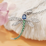 Lovely And Versatile Long Dragonfly Pendant – Jewelry Gift Ideas — 5