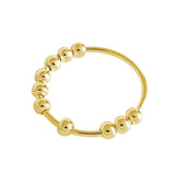 Stress Anxiety Stainless Steel Bead Ring – Special Occasion Gifts — 4