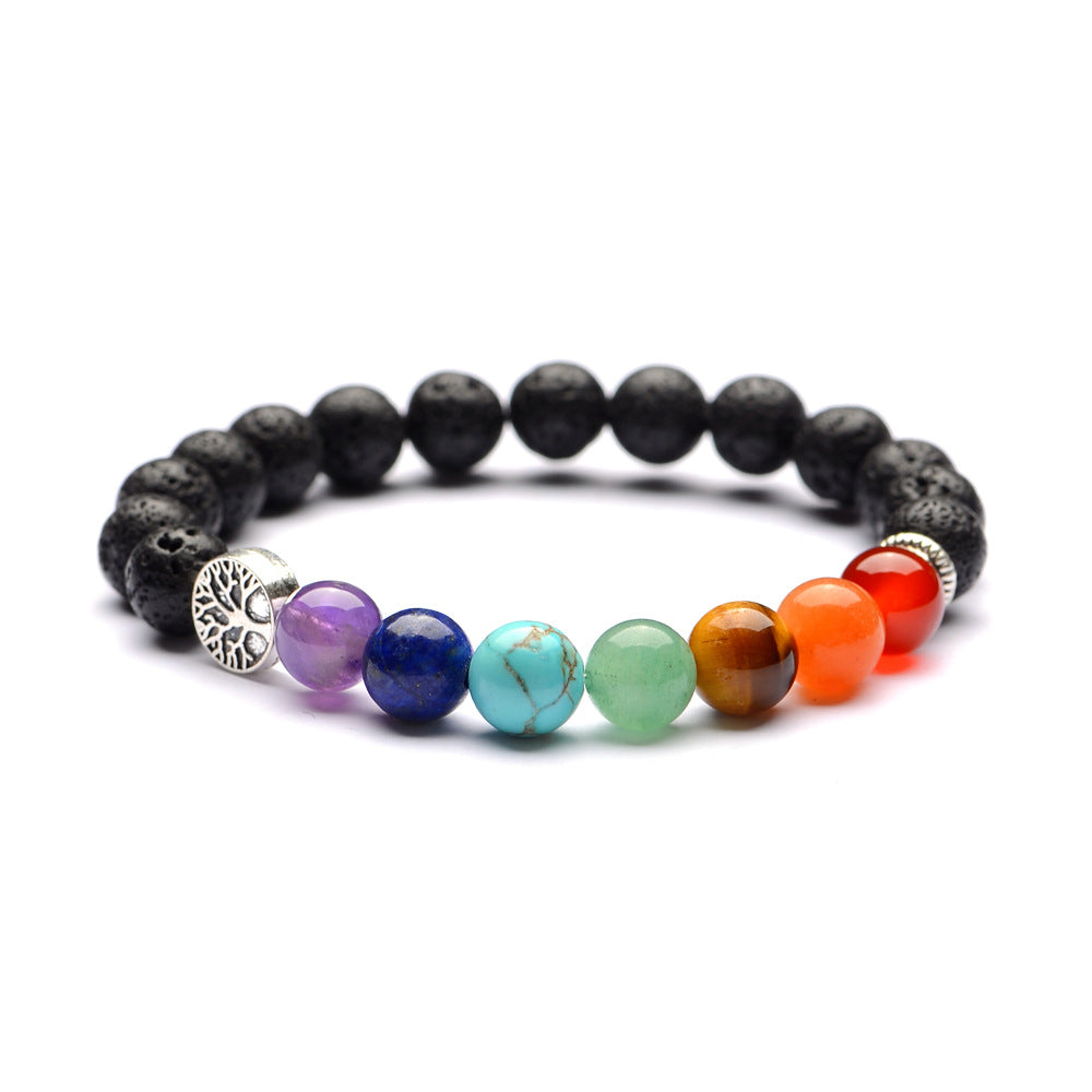 Natural Stone Volcanic Stone Yoga Friendship – Jewelry Gift Ideas — 1