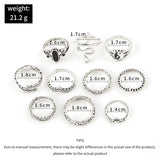 Women's Fashion Vintage Oil Drip Geometric Ring – Stylish Gifts — 4