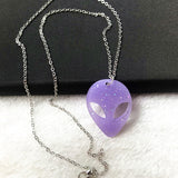Alien Necklace Men's Mask Necklace Women's Earth – Jewelry Gift Ideas — 9
