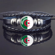 World Flag Bracelet Woven Twisted – Jewelry Gift Ideas — 11