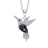 European And American S925 Silver Bird Necklace – Jewelry Gift Ideas — 3