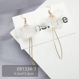 Korean Simple Immortal Petal Earrings Female Fashion – Stylish Gifts — 2