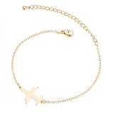 Stainless Steel Bracelets Simple Airplane Design – Jewelry Gift Ideas — 6
