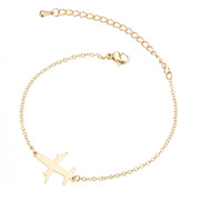 Stainless Steel Bracelets Simple Airplane Design – Jewelry Gift Ideas — 6