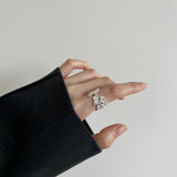 Sterling Silver Ginkgo Bright Wide Surface – Thoughtful Gifts — 4