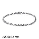 Fashion European And American O-shaped Stainless Steel – Stylish Gifts — 5