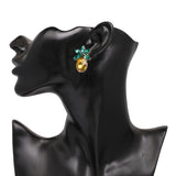 Diamond Stud Earrings Yiwu Accessory Alloy – Stylish Gifts — 1