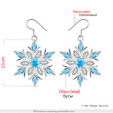 Crystal Snowflake Stud Earrings – Unique Gift Ideas — 2