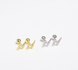Lightning Stud Earrings – Stylish Gifts — 8