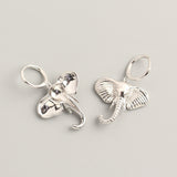 S925 Silver Elephant Earrings With Silver Earrings – Gifts for Her — 5