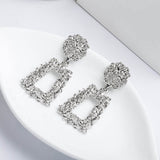 Metal earrings embossed floral earrings – Holiday Gift Ideas — 6