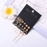 Love Frosted Geometric Tassel Earring Set – Jewelry Gift Ideas — 2