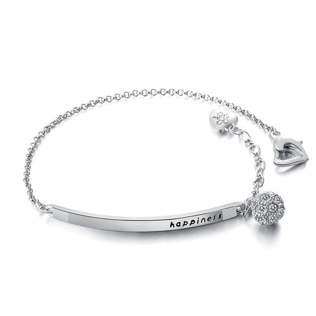 Rose Gold Plated Zircon Bracelet – Jewelry Gift Ideas — 1