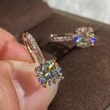 Round Zircon inlaid European and American Popular – Gifts for Couples — 1