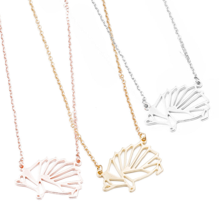 Cute Personality Small Hedgehog Necklace Small – Jewelry Gift Ideas — 1