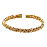Twisted Braided Steel Wire Simplicity Bracelet – Jewelry Gift Ideas — 3