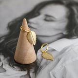 Fashion Leaf Shape S925 Sterling Silver Earrings – Stylish Gifts — 7