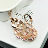 Pin Opal Swan Brooch Women Suit Cardigan Corsage – Jewelry Gift Ideas — 1
