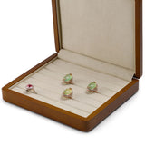 Solid Wood Earrings Ring Jewelry Storage Box – Home & Living Gifts — 1