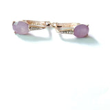 Natural Gemstone Female Teardrop Earrings – Gifts for Her — 4