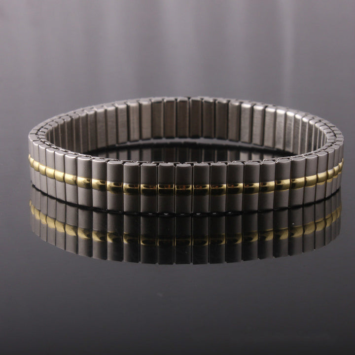 Gold Bracelet With Lettering On The Back – Jewelry Gift Ideas — 1