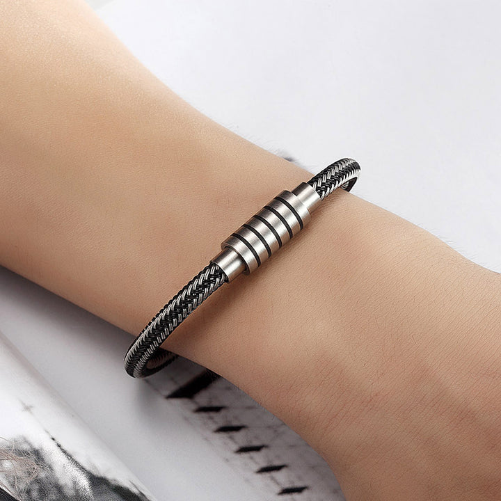 Hand-woven Leather Bracelet Popular Hand Jewelry – Jewelry Gift Ideas — 1