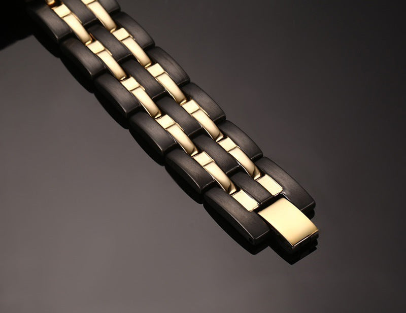 Stainless Steel Between Gold And Black Trendy – Jewelry Gift Ideas — 1