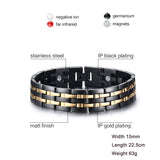 Stainless Steel Between Gold And Black Trendy – Jewelry Gift Ideas — 3