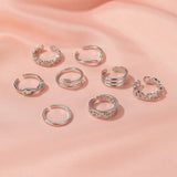 Simple Opening Adjustable Foot Ring Set – Holiday Gift Ideas — 6