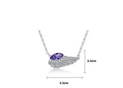 Full Diamond Horse Eye Crystal Necklace Tears – Jewelry Gift Ideas — 1
