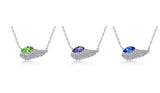 Full Diamond Horse Eye Crystal Necklace Tears – Jewelry Gift Ideas — 8
