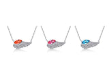 Full Diamond Horse Eye Crystal Necklace Tears – Jewelry Gift Ideas — 11