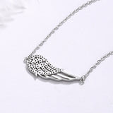 Fashion Sterling Silver Angel Wings Necklace – Jewelry Gift Ideas — 2