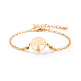 Fashionable Round Tree Of Life Diamond Inlaid – Jewelry Gift Ideas — 6