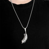 Feather Pendant Men's Hip Hop Fashion Necklace – Jewelry Gift Ideas — 4