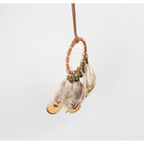 Feather Bell Dream Catcher Necklace Sweater Chain – Jewelry Gift Ideas — 5
