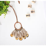 Feather Bell Dream Catcher Necklace Sweater Chain – Jewelry Gift Ideas — 2