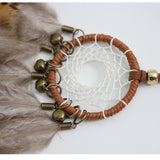Feather Bell Dream Catcher Necklace Sweater Chain – Jewelry Gift Ideas — 3