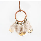 Feather Bell Dream Catcher Necklace Sweater Chain – Jewelry Gift Ideas — 4