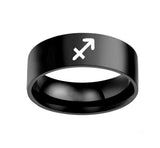 Twelve Constellation Rings Stainless Steel Male – Gifts for Her — 2