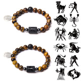 Twelve Constellation Tree of Life Black Gallstone – Jewelry Gift Ideas — 1