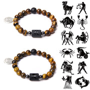 Twelve Constellation Tree of Life Black Gallstone – Jewelry Gift Ideas — 1