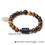 Twelve Constellation Tree of Life Black Gallstone – Jewelry Gift Ideas — 11