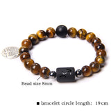 Twelve Constellation Tree of Life Black Gallstone – Jewelry Gift Ideas — 5