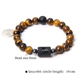 Twelve Constellation Tree of Life Black Gallstone – Jewelry Gift Ideas — 13