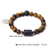 Twelve Constellation Tree of Life Black Gallstone – Jewelry Gift Ideas — 2